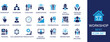 © MDRUHULAMIN - Workshop best solid icon set collection. Teamwork, coaching, gamification, activity, education, challenge,  presentation and vector illustration.