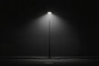 © Outkast - Single Street Lamp Illuminating Foggy Night