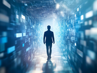 Poster - Mysterious Pathway in Digital Space