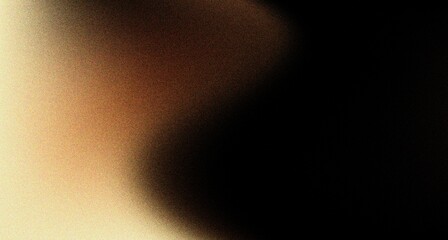 Poster - Black Brown abstract background, dark pattern, gradient, vignette, noise grain texture, production backdrop.