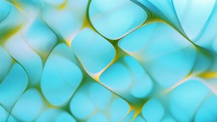 abstract cell structure, seamless looping