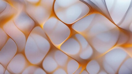 abstract cell structure, seamless looping
