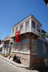 Wall Mural - Old Building in Ayvalik Town, Balikesir, Turkiye