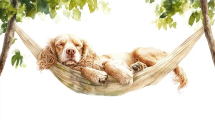 Wall Mural - cocker spaniel puppy