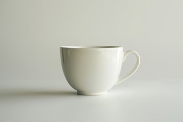 Wall Mural - Coffee cup on white background. Coffee cup on white background