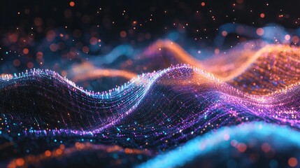 segwit abstract concept programming network chain block fintech cryptocurrency background technology blockchain wave music datum sound future digital audio big dj stream design