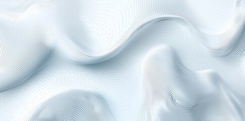 An abstract white technology background with a modern design and illustration