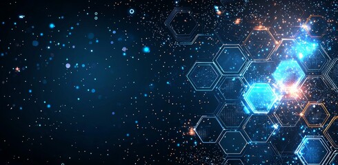 a technological world. a virtual business concept. a modern background.