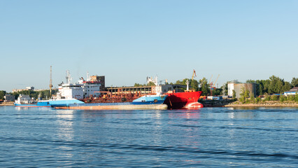 vessels are at the shipyard, they are moored, they are being restored and renovated