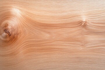Light wooden surface, flowing grain pattern, natural knots, smooth polished texture, rustic yet modern aesthetic, soft warm tones, versatile design, natural wood background

