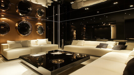 Luxury Interior Photography Featuring High-End Design Elements & Elegant Ambiance	