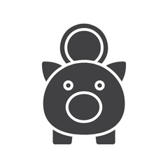 Wall Mural - piggy bank icon Group symbol or sign vector