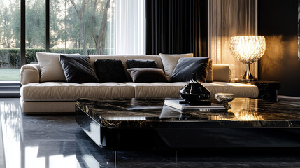 Luxury Interior Photography Featuring High-End Design Elements & Elegant Ambiance	