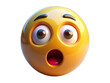 © Roblox - surprised face emoji 3d , AI generated