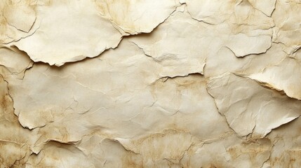 Aufkleber - This background features a collection of crinkled and aged paper, showcasing a mix of soft brown and beige hues, perfect for creative and nostalgic projects.