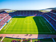 © Vectplus - football pitch panorama view