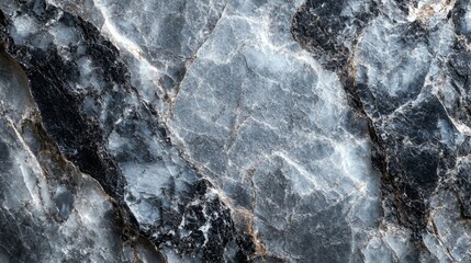 Fototapete - The unique patterns of blue and gray marble reveal intricate veining and textures, perfect for elegant interior design accents. This stone can enhance any modern space.