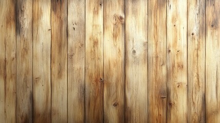 Fototapete - This background features a series of wooden planks displaying warm, natural tones, perfect for enhancing rustic-themed designs or crafts. The texture adds depth and character.