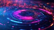 © วรรณภา มะโนศรี - Abstract Technology Circuit Background for Digital Media