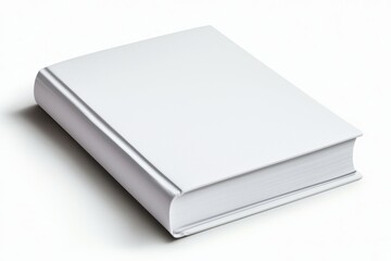 Poster - A white book with no text on the cover