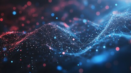 Abstract technology big data background concept.