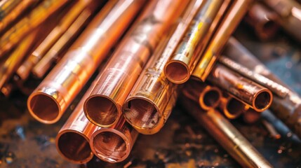 Copper: This conductive metal is prized for its electrical and thermal performance, commonly used in electrical wiring, plumbing, and roofing materials.
