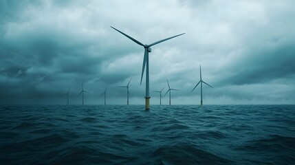 Majestic Offshore Wind Farm Harnessing Ocean s Power for Renewable Energy