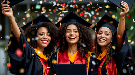 group of students in gown