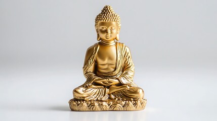 Wall Mural - Golden Buddha Statue