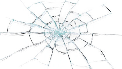 broken glass window