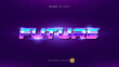 © Zdson - Futuristic editable text effect, future techno text style