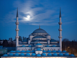 Islamic mosque at night photography 14.