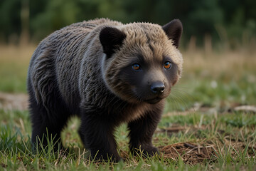 brown bear cub