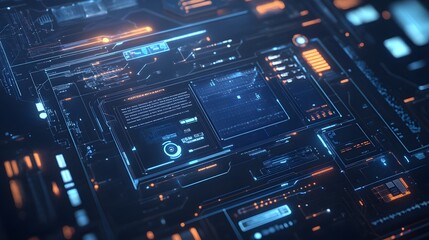 Update software application and hardware upgrade technology concept. 