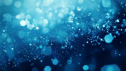 Background with bokeh and glowing lights