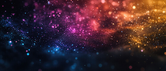 Wall Mural - glittering galaxy view showcasing stunning star clusters