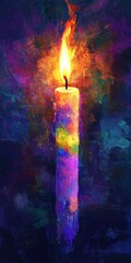 Easter Candle - A Reflective Night Vigil With Christian Blessing and Light