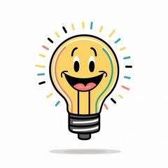 Canvas Print - light bulb icon