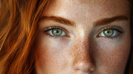 Close up portrait of a woman