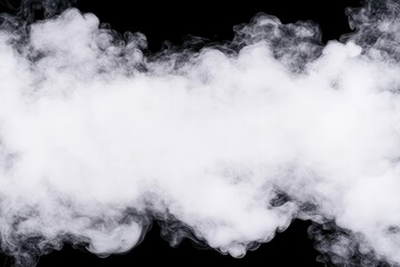 smoke on black background