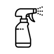 © Sumondesigner_42 - Spray bottle line icon vector illustration