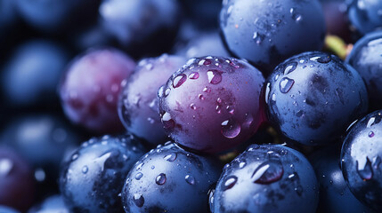 Purple grapes texture