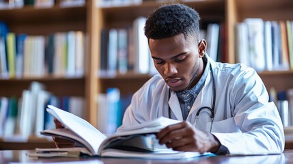 A worker studying for a certification exam, showing the continuous need for skill enhancement in tech roles