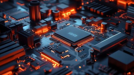 Update software application and hardware upgrade technology concept. 