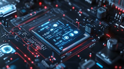 Update software application and hardware upgrade technology concept. 