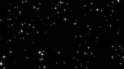 Wall Mural - vintage animated background with small white and blue light sparkles moving randomly. useful for rel