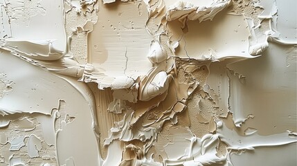 Poster - A lively neutral beige and white painted background.