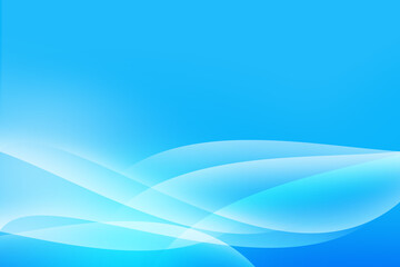 Wall Mural - Soft light blue background with curve pattern graphics for Graphic business technology digital illustration web template backdrop desktop wallpaper pattern banner poster texture