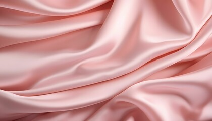 Wall Mural - Abstract Pink Silk Drape