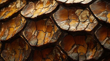 Canvas Print - Close-up of pine cone texture